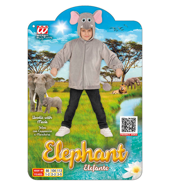 Widmann SRL Olifanten kostuum voor kids