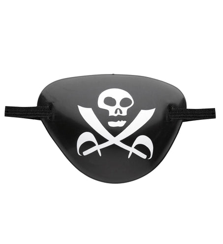Widmann SRL Ooglapje piraat met doodshoofd