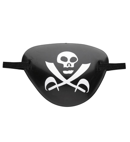 Widmann SRL Ooglapje piraat met doodshoofd