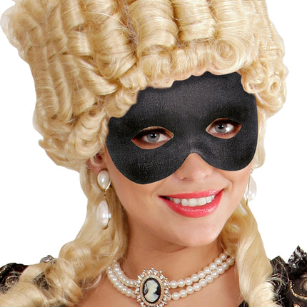 Widmann SRL Oogmasker Fantoom Zwart