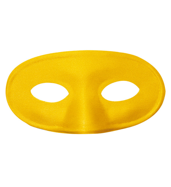Widmann SRL Oogmasker geel Domino