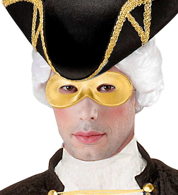 Widmann SRL Oogmasker goud Fiesta