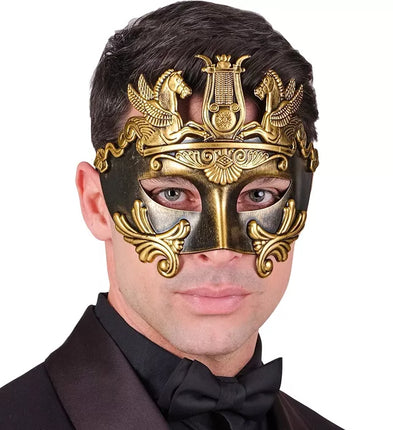 Widmann SRL Oogmasker grieks/romeins goud Mats