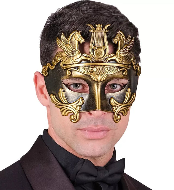 Widmann SRL Oogmasker grieks/romeins goud Mats