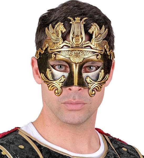Widmann SRL Oogmasker grieks/romeins goud Mats