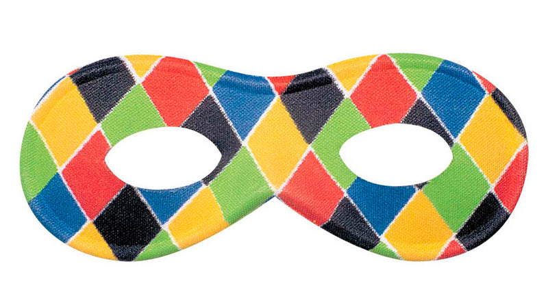 Widmann SRL Oogmasker kinderen kleuren