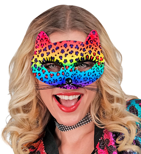 Widmann SRL Oogmasker luipaard
