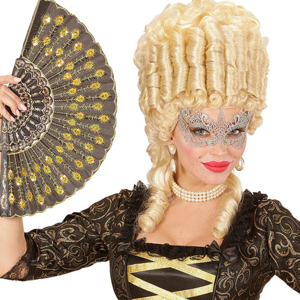 Widmann SRL Oogmasker met nep ivoor