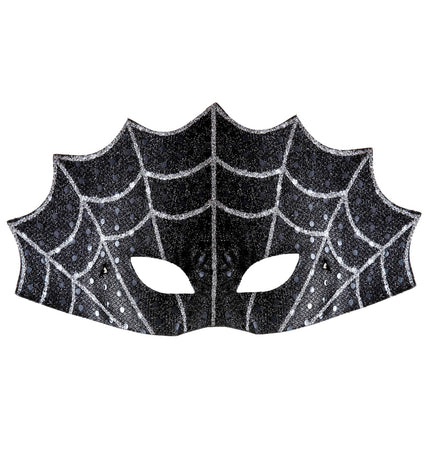 Widmann SRL Oogmasker spinnenweb heks