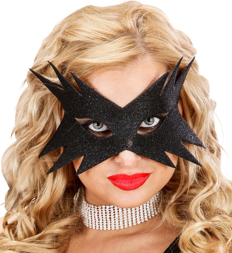 Widmann SRL oogmasker ster zwart