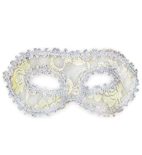 Widmann SRL Oogmaskers met witte roos