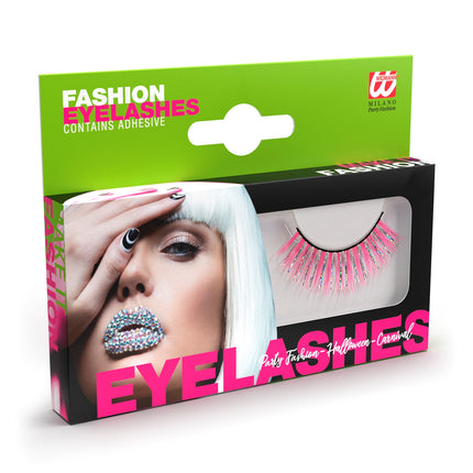 Widmann SRL Oogwimpers Laser Fashion roze