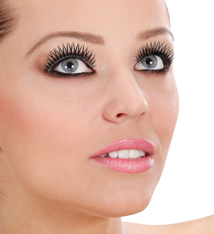 Widmann SRL oogwimpers zilver glitter