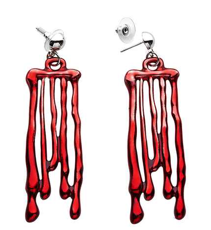 Widmann SRL Oorbellen druipend bloed