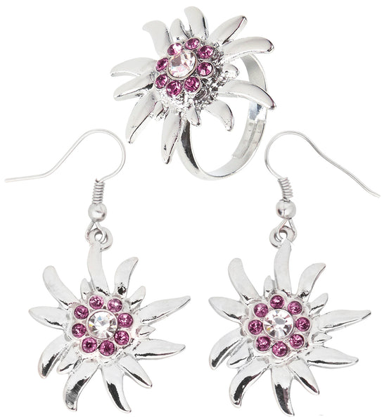 Widmann SRL Oorbellen en ring Oktoberfest