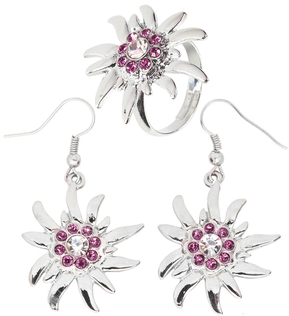 Widmann SRL Oorbellen en ring Oktoberfest