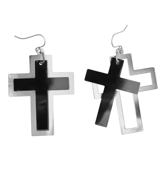 Widmann SRL Oorbellen met een kruisjes