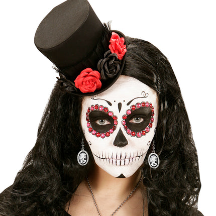 Widmann SRL Oorbellen piraat met schedel