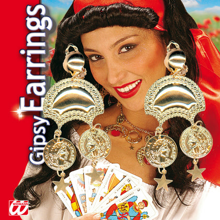 Widmann SRL Oorbellen zigeurin Boheems