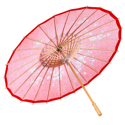 Widmann SRL Oosterse Paraplu Rijstpapier, Rood
