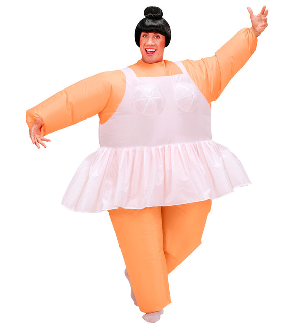 Widmann SRL Opblaasbaar ballet kostuum