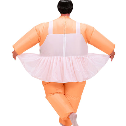 Widmann SRL Opblaasbaar ballet kostuum