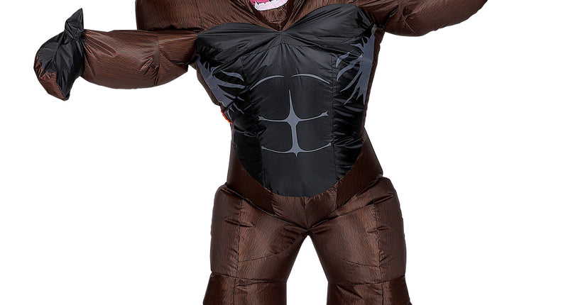 Widmann SRL Opblaasbaar gorilla kostuum unisex