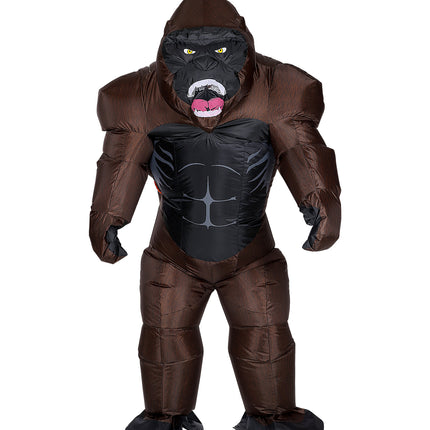 Widmann SRL Opblaasbaar gorilla kostuum unisex