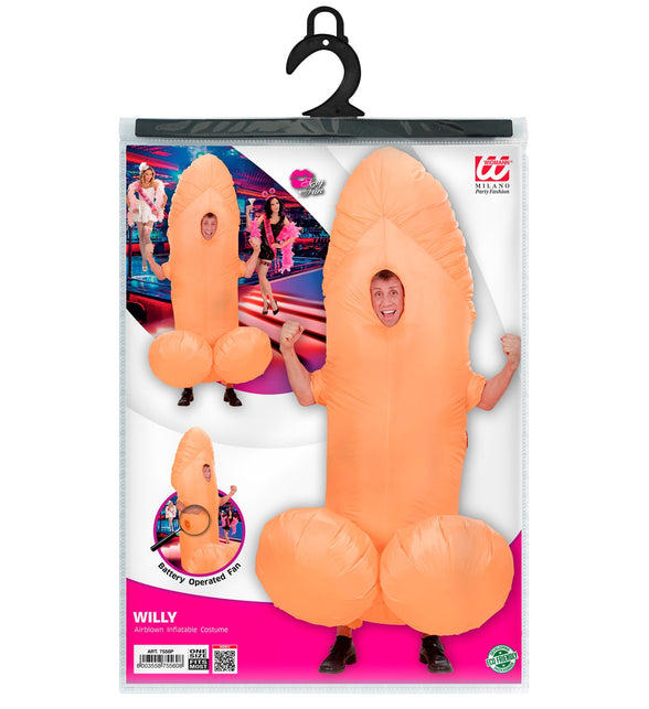 Widmann SRL Opblaasbaar piemel kostuum