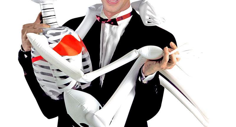 Widmann SRL Opblaasbaar skelet 183cm