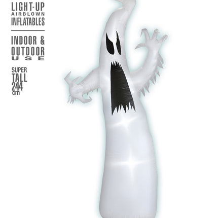 Widmann SRL Opblaasbaar spook 244cm