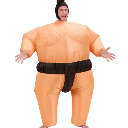Widmann SRL Opblaasbaar Sumoworstelaar kostuum