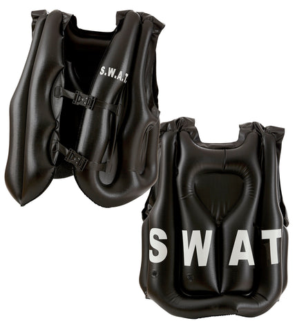 Widmann SRL Opblaasbaar swat vest volwassenen