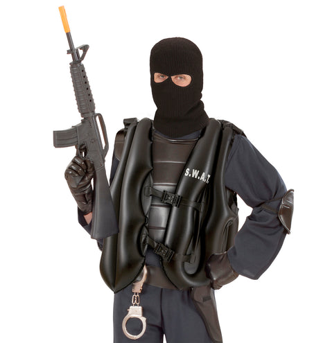 Widmann SRL Opblaasbaar swat vest volwassenen