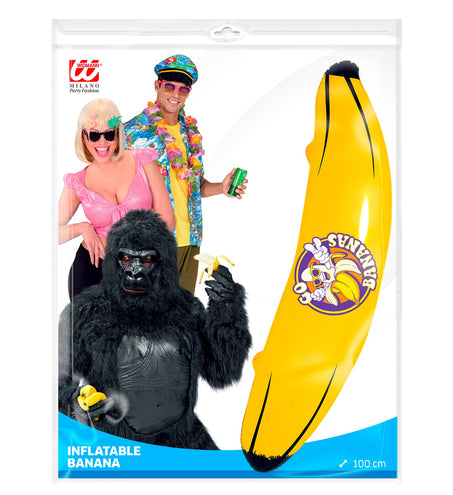 Widmann SRL Opblaasbare banaan