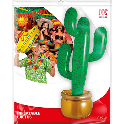 Widmann SRL Opblaasbare cactus