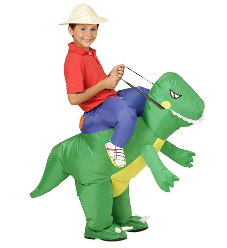 Widmann SRL Opblaasbare dinosauruspakken voor kids
