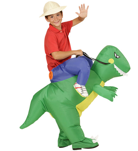 Widmann SRL Opblaasbare dinosauruspakken voor kids