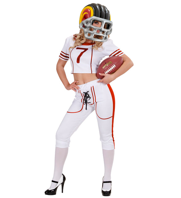 Widmann SRL Opblaasbare football player helm