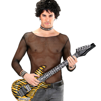 Widmann SRL Opblaasbare gitaar tijgerprint