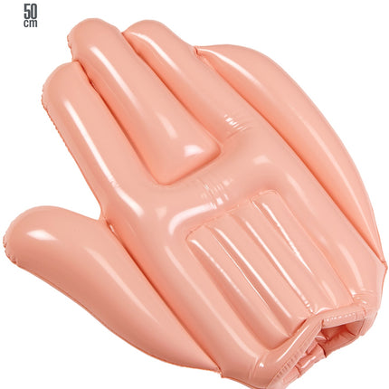 Widmann SRL Opblaasbare hand voor carnaval