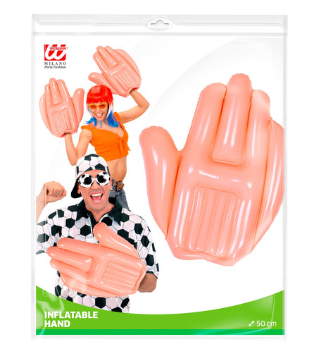 Widmann SRL Opblaasbare hand voor carnaval