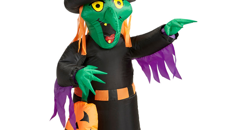 Widmann SRL Opblaasbare heks 122cm