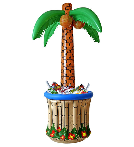 Widmann SRL Opblaasbare palmboom drank koeler 182 cm