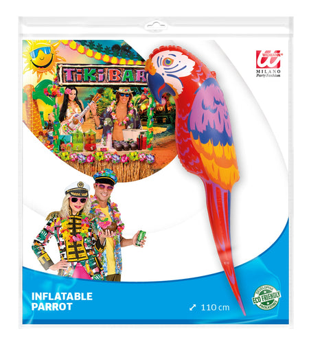 Widmann SRL Opblaasbare papegaai