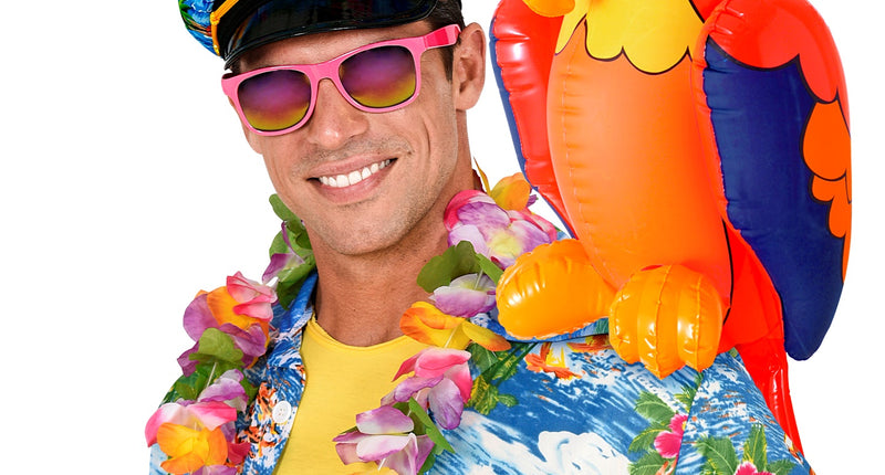 Widmann SRL Opblaasbare papegaai Terry