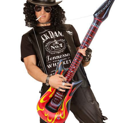 Widmann SRL Opblaasbare rockstar gitaar