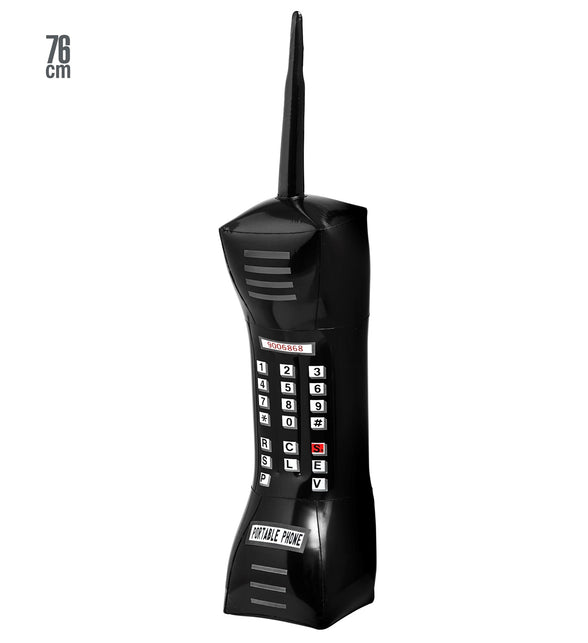 Widmann SRL Opblaasbare telefoon 77cm