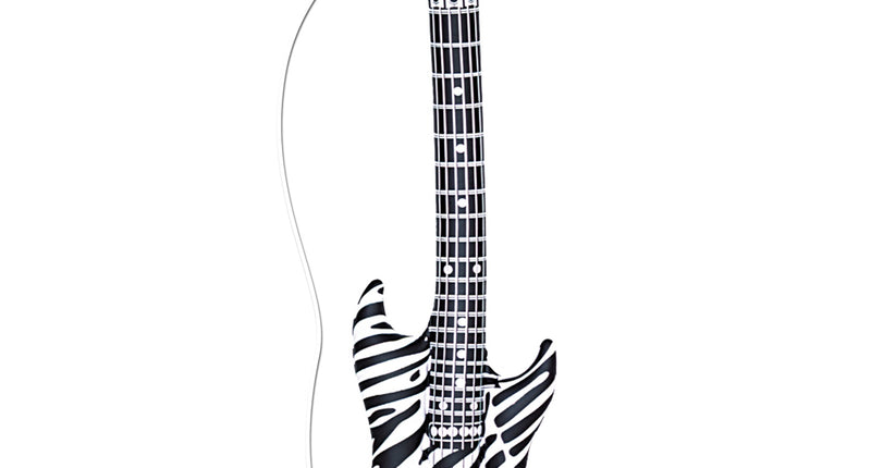 Widmann SRL Opblaasbare zebra gitaar