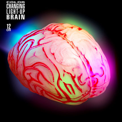 Widmann SRL Oplichtende nep hersens voor Halloween